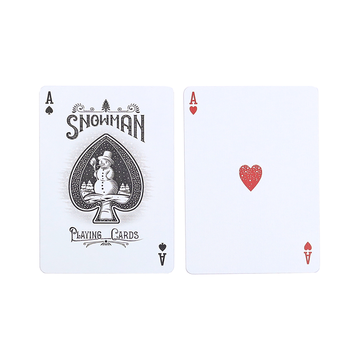 Bộ bài tây, bài ảo thuật Bicycle Snowman Playing Cards by US Playing Card - Hàng Chính Hãng