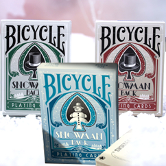Bộ bài tây, bài ảo thuật Bicycle Snowman Playing Cards by US Playing Card - Hàng Chính Hãng