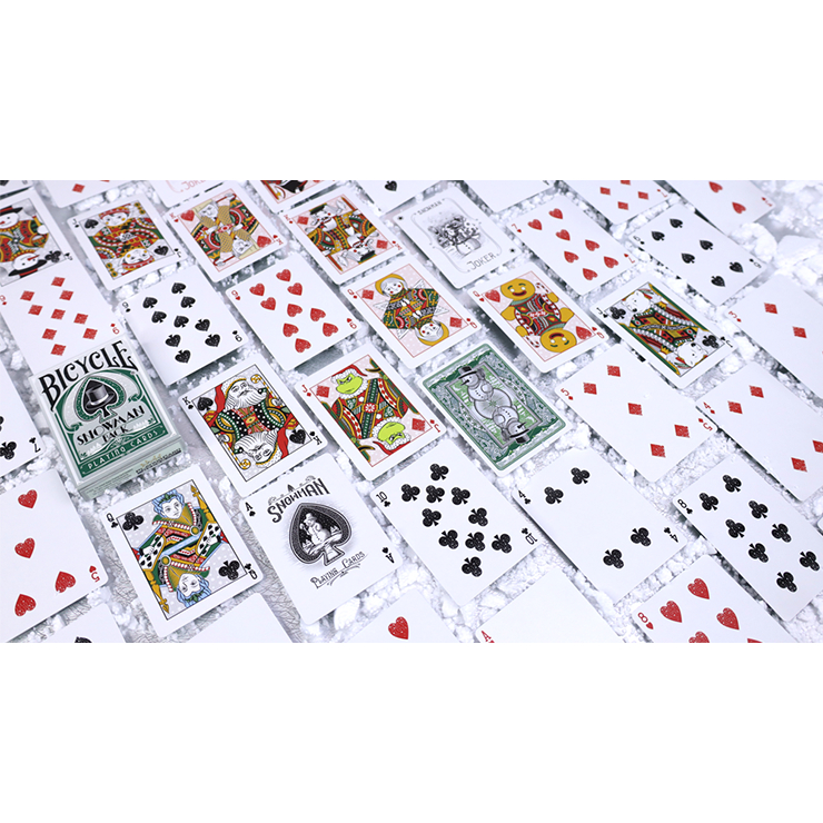 Bộ bài tây, bài ảo thuật Bicycle Snowman Playing Cards by US Playing Card - Hàng Chính Hãng