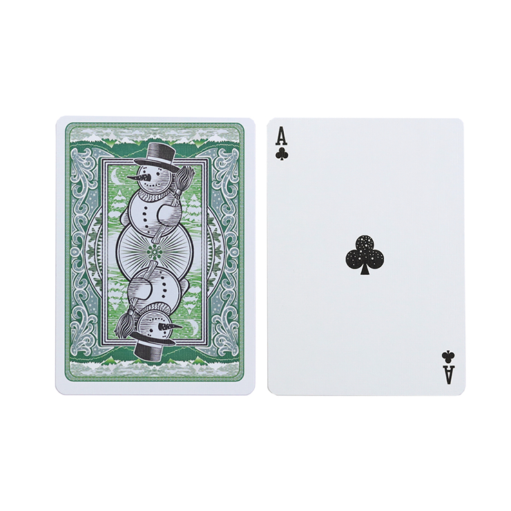 Bộ bài tây, bài ảo thuật Bicycle Snowman Playing Cards by US Playing Card - Hàng Chính Hãng