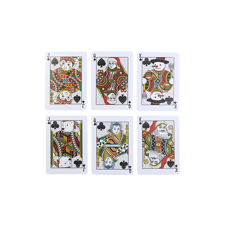 Bộ bài tây, bài ảo thuật Bicycle Snowman Playing Cards by US Playing Card - Hàng Chính Hãng