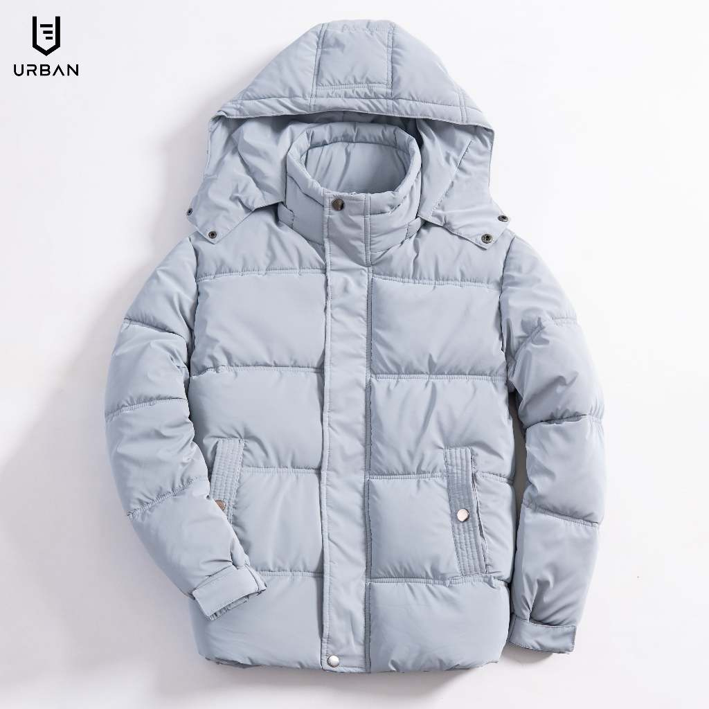 Áo Khoác Nam Parka URBAN Giữ Ấm Cực Tốt, Cản Gió, Không Bám Bụi, Chịu Nhiệt Tốt, Phom Dáng Trẻ Trung, Lịch Sự NO.12105