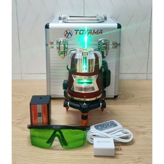  Máy cân bằng Laze Toyama T1000 max 5 tia xanh cảm ứng làm việc ngoài trời 