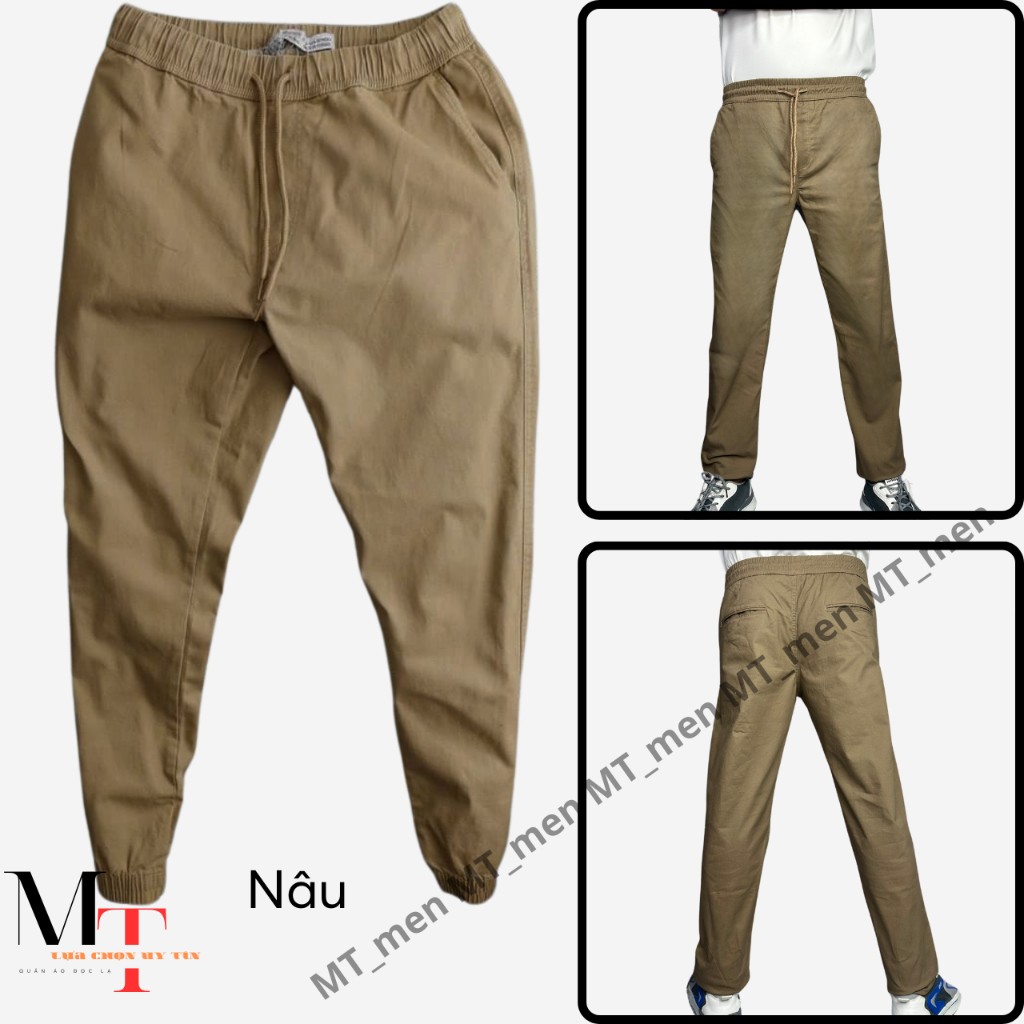 Quần dài Nam JOGGER chất kaki co giản phong cách Unisex MT-SHOP