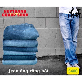 Quần jean ống rộng hót s400