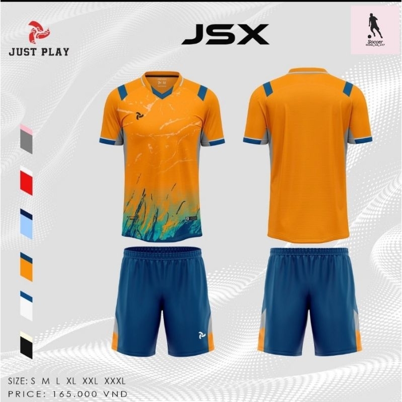 BỘ QUẦN ÁO BÓNG ĐÁ JUSTPLAY JSX