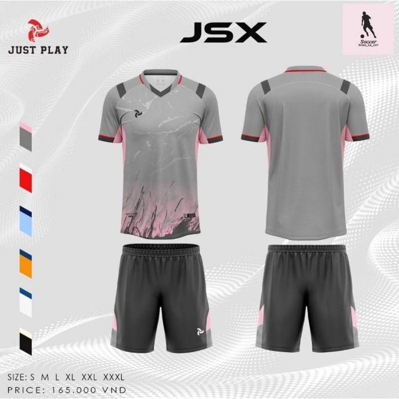 BỘ QUẦN ÁO BÓNG ĐÁ JUSTPLAY JSX
