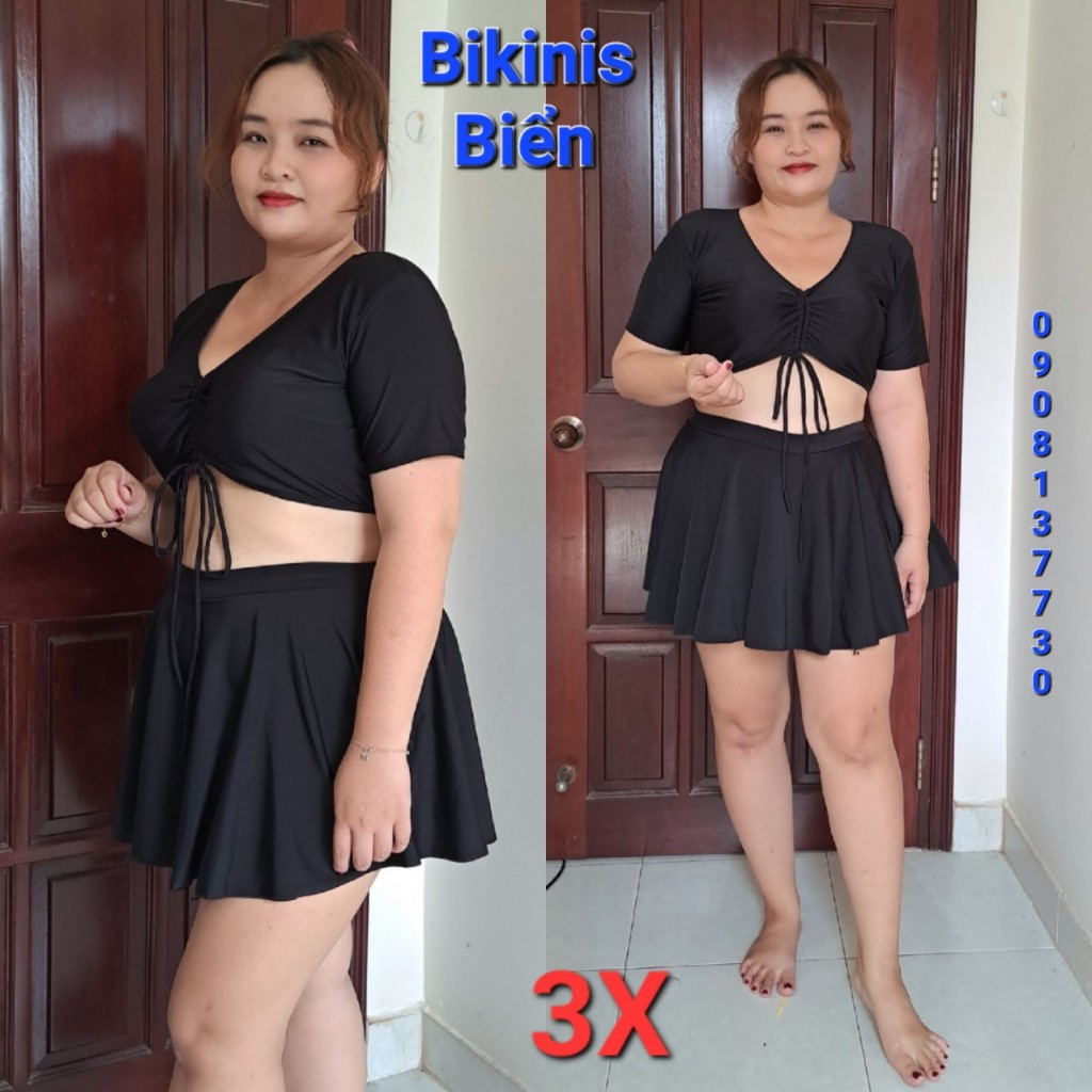 Bikini áo rút bigsize