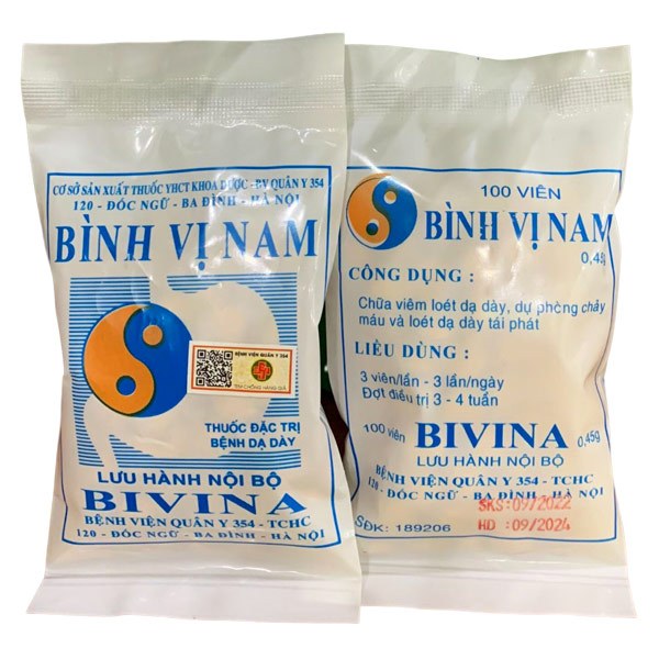 BÌNH VỊ NAM CHUẨN 354 VỀ DẠ DÀY