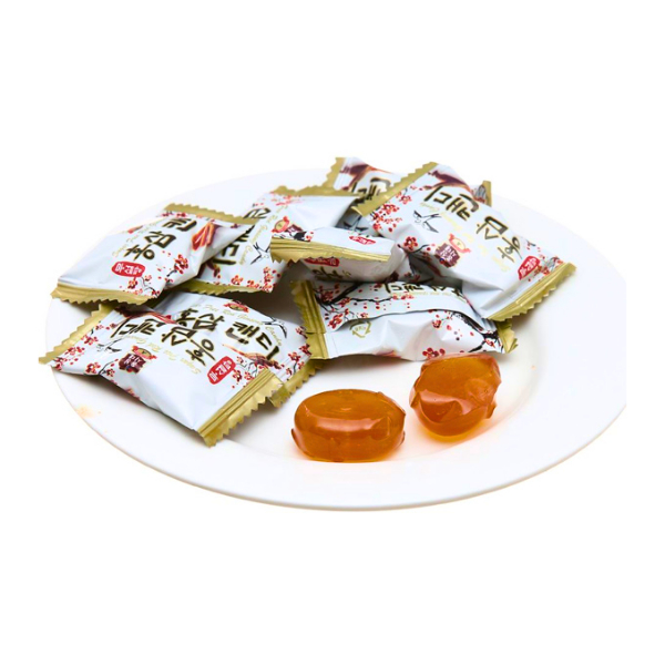 Kẹo Hồng Sâm Không Đường Cành Đào Hàn Quốc 200g