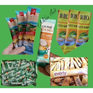 Cà phê, Sữa dừa, sầu riêng, cà phê muối hồi, cà phê sấy lạnh, cà phê sữa 3in1,Choco - Chuẩn vị xuất khẩu