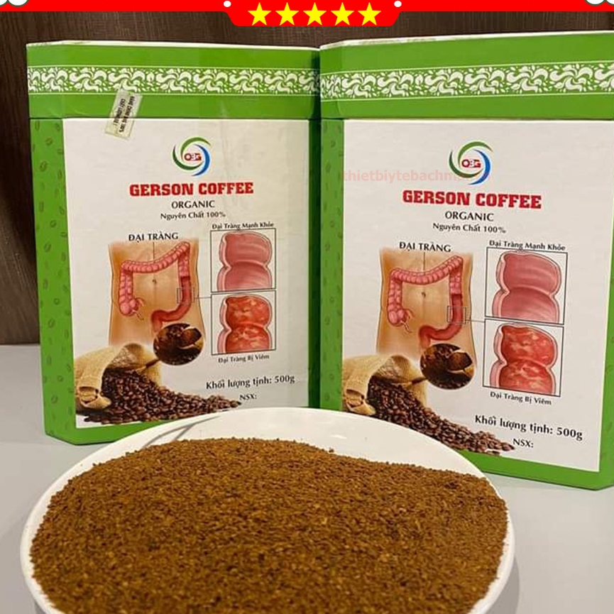Cà Phê Thải Độc GERSON COFFEE Xay Truyền Thống  - Bộ Dụng Cụ Thải Độc Đại Tràng PT MEDICAL