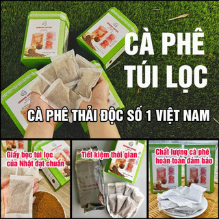 Cà Phê Hữu Cơ Thải Độc Bằng Phương Pháp GERSON COFFEE Dạng Túi Lọc Tiện Lợi [Hộp 500g = 40 Túi Lọc]