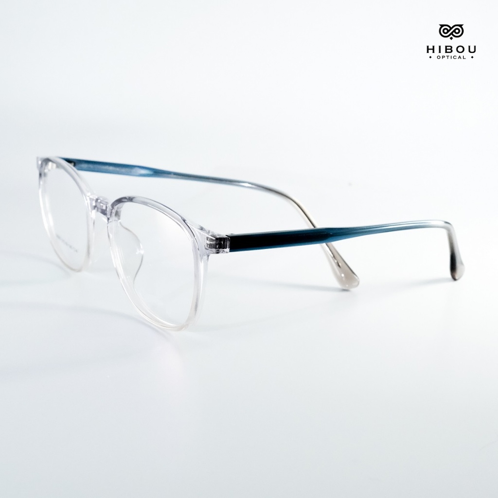 Gọng kính cận oversized nam nữ GT6997 - Hibou Optical tặng kèm hộp và khăn lau kính chuyên dụng