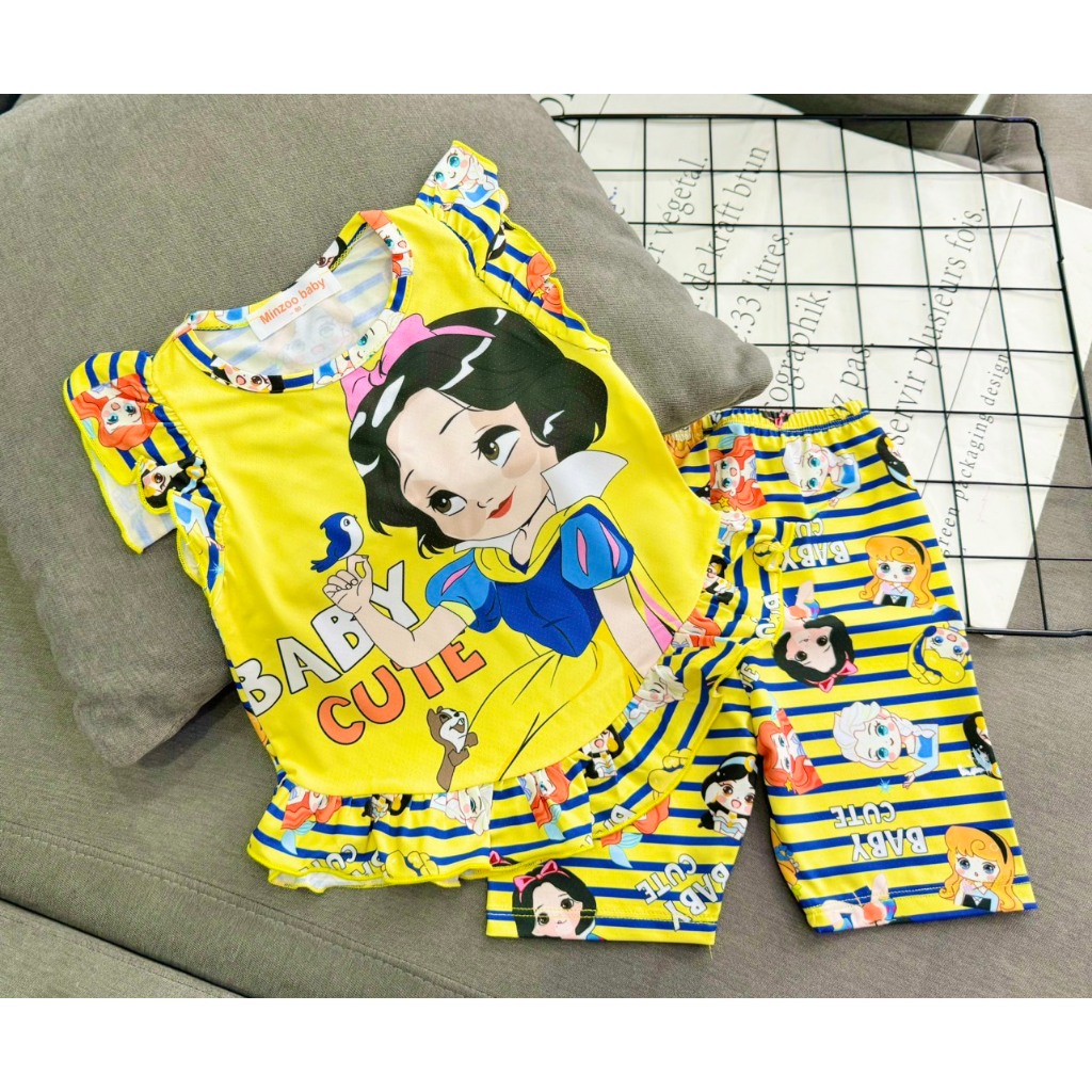 BỘ NGẮN BÉ GÁI TAY CÁNH TIÊN