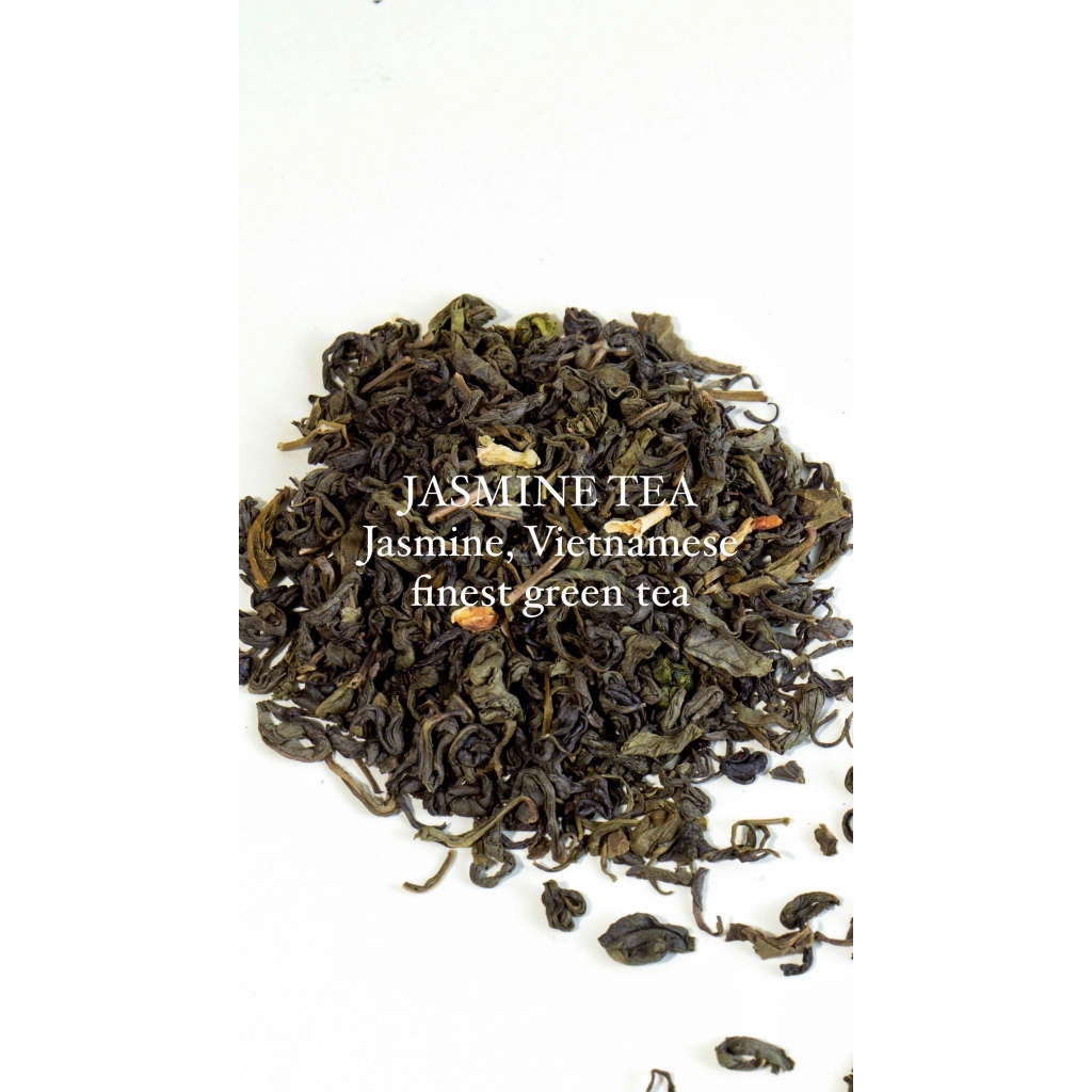 Trà xanh Lài thượng hạng The Hour hộp 95g sang trọng, làm quà tặng