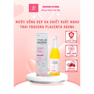 Nước uống đẹp da chiết xuất nhau thai heo Fracora Placenta 480ml