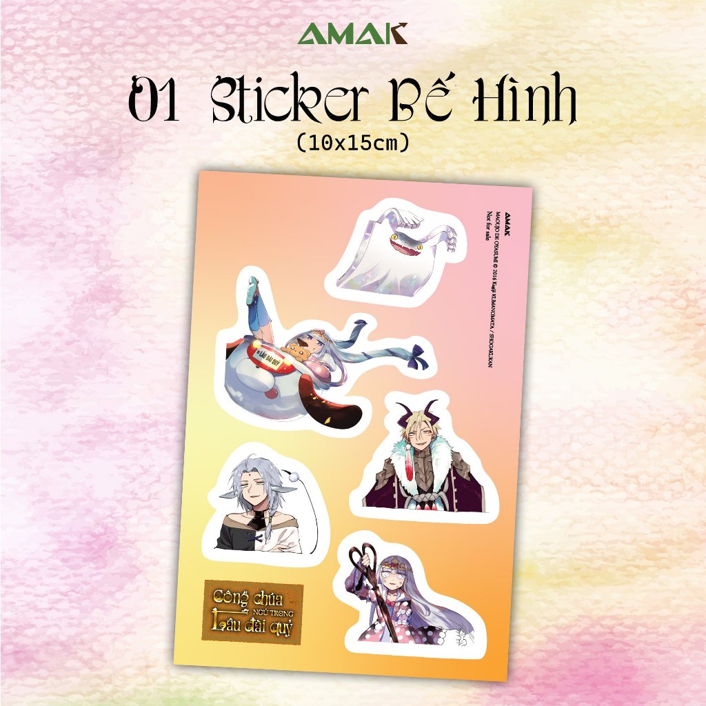 Sách Công chúa ngủ trong lâu đài quỷ - Tập 4  - Bản Quyền