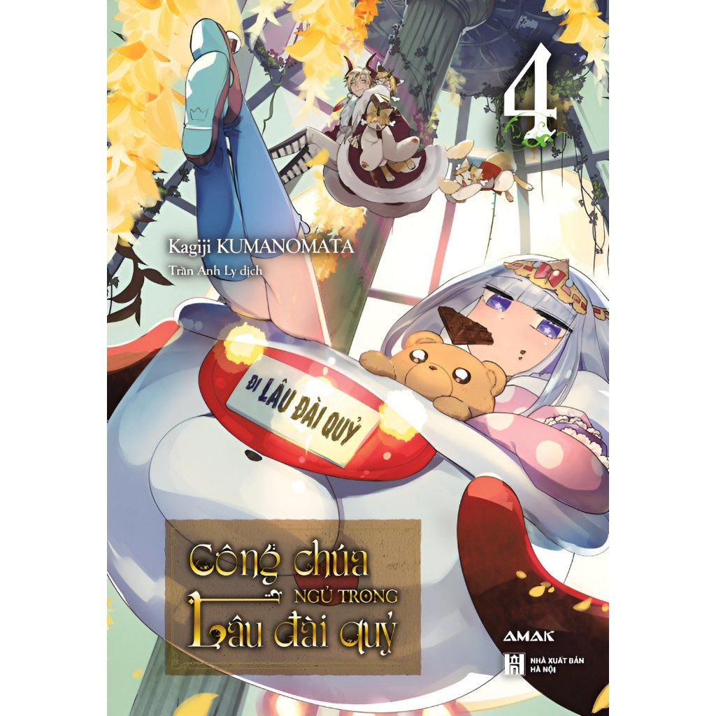 Sách Công chúa ngủ trong lâu đài quỷ - Tập 4  - Bản Quyền