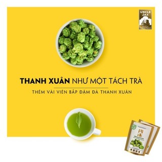 Bắp rang Uncle Jax vị: Trà Xanh (160G size đại)