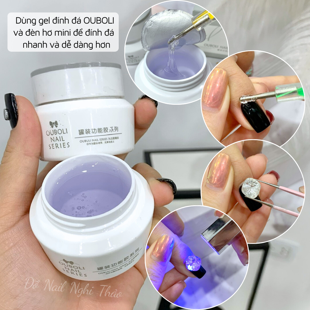 Set đá khối mini bạc 100 viên NGHI THẢO