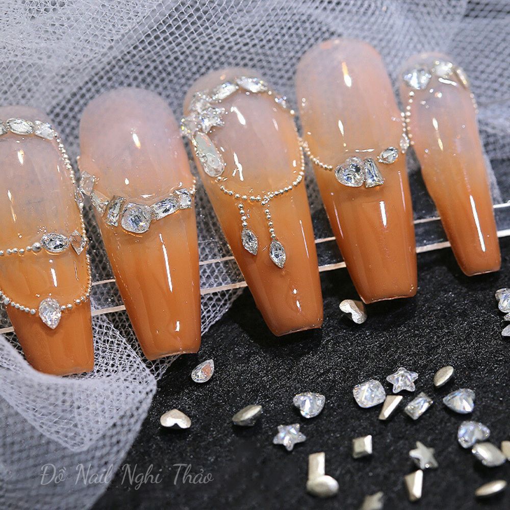 Set đá khối mini bạc 100 viên NGHI THẢO