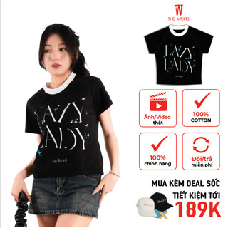 LOCAL BRAND Áo thun Baby Tee The Weird Phong Cách Unisex Form Rộng ATK837
