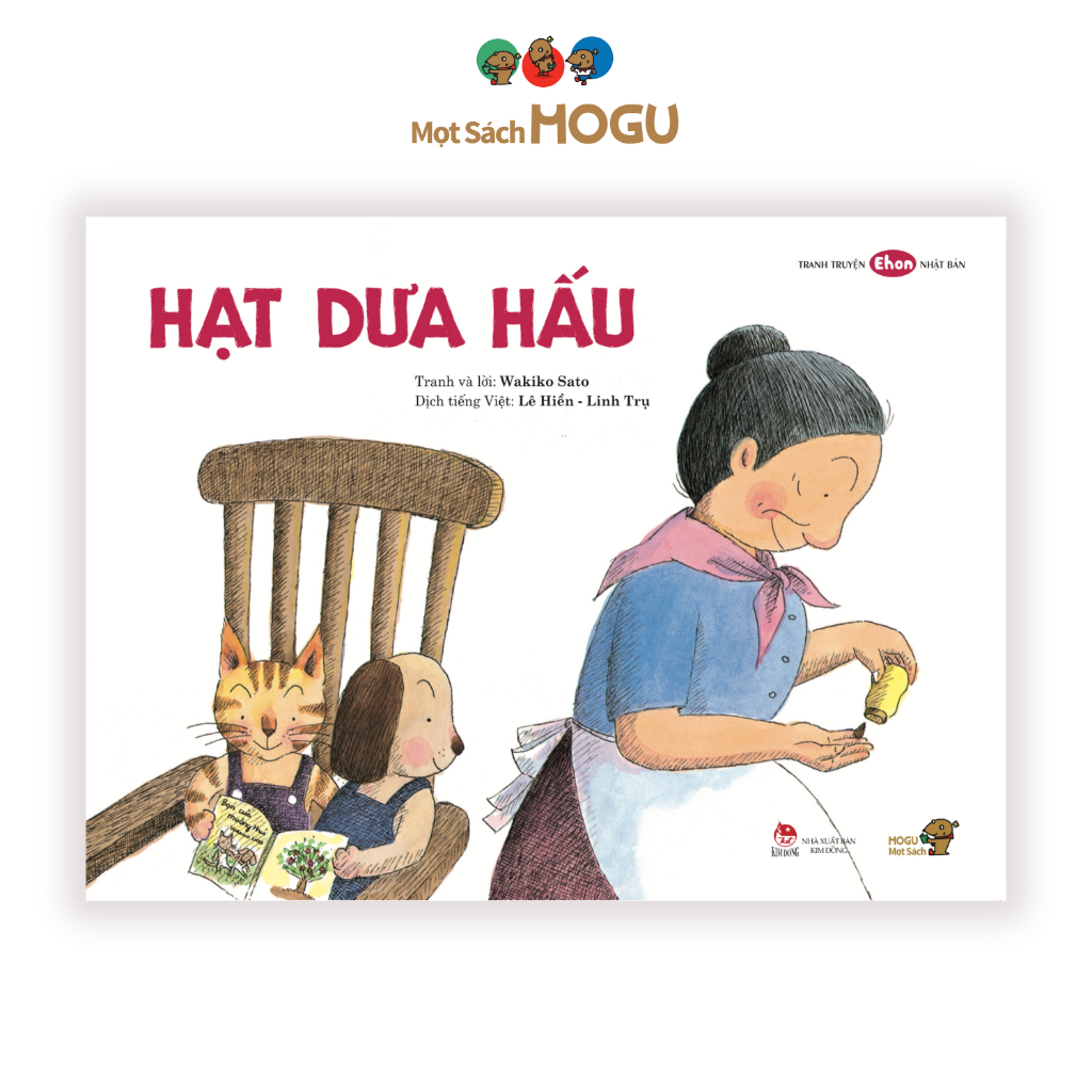 Tranh truyện - Phát triển tư duy cho bé từ 3 tuổi - Hạt dưa hấu (Sách Ehon)
