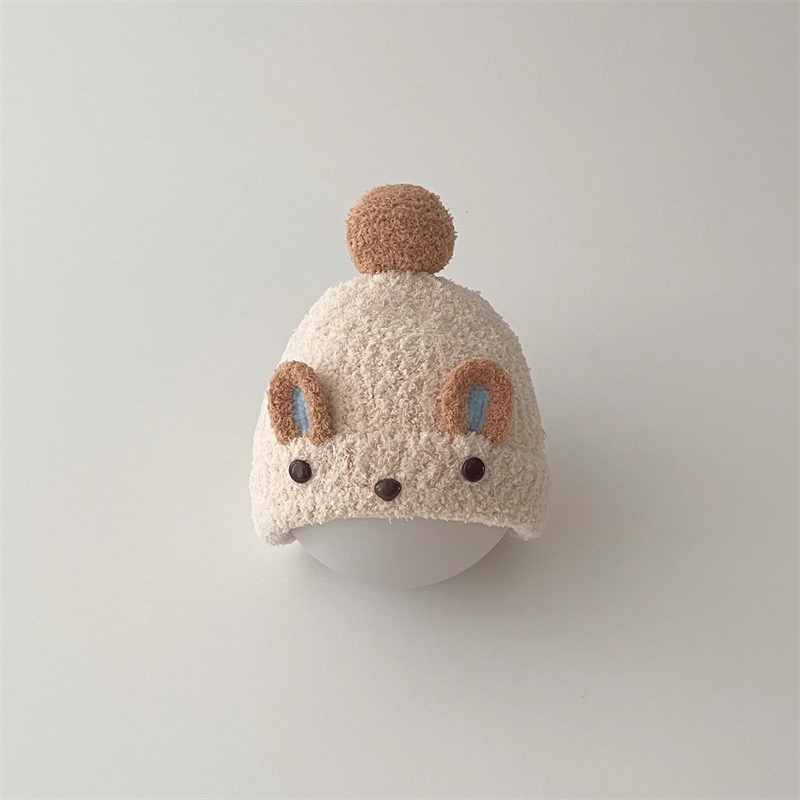 Mũ len gấu 1 đến 3 tuổi