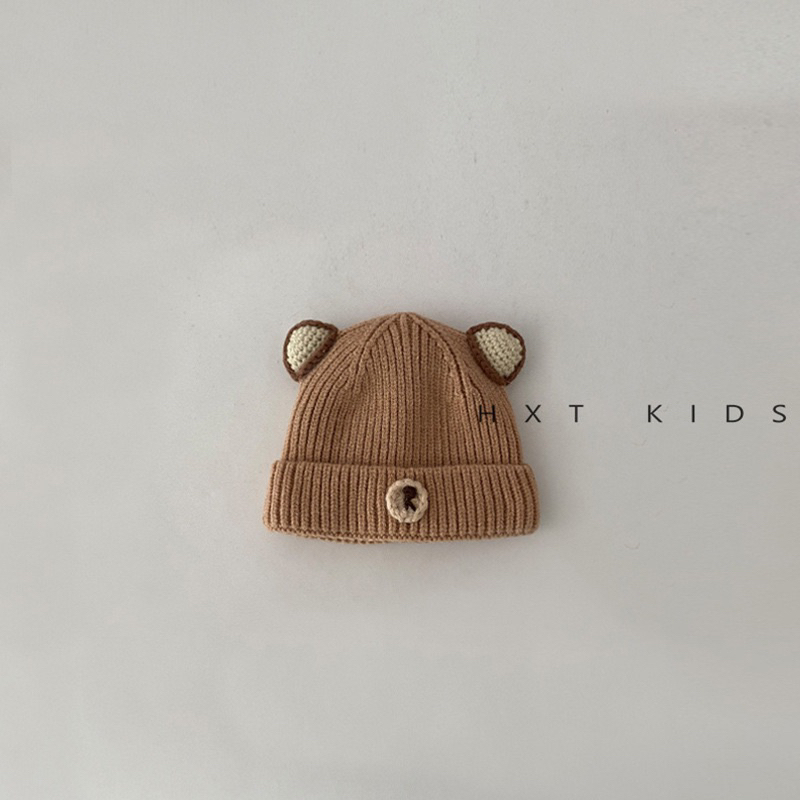 Mũ len gấu 1 đến 3 tuổi