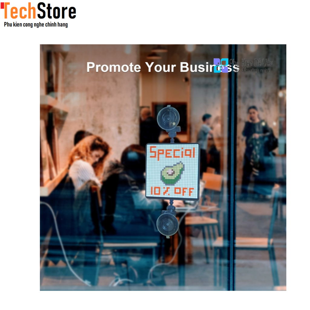 Màn hình Pixel Art LED Divoom Pixoo Max