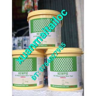 Sốt Mayonnaise Kewpie, sốt Mayonnaise Kewpie xô 3kg