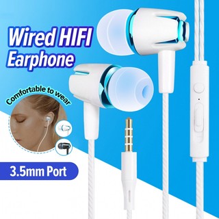  Tai nghe bass mạnh Tai Nghe Gaming Có Dây Nhét Tai Chơi Game Chống Ồn Có Mic In Ear Cho PC IPPlus và các dòng điện thoại 