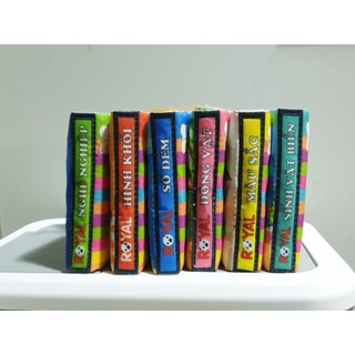 Sách vải 6 chủ dề song ngữ kích thích thị giác cho trẻ sơ sinh Size 11*12 cm
