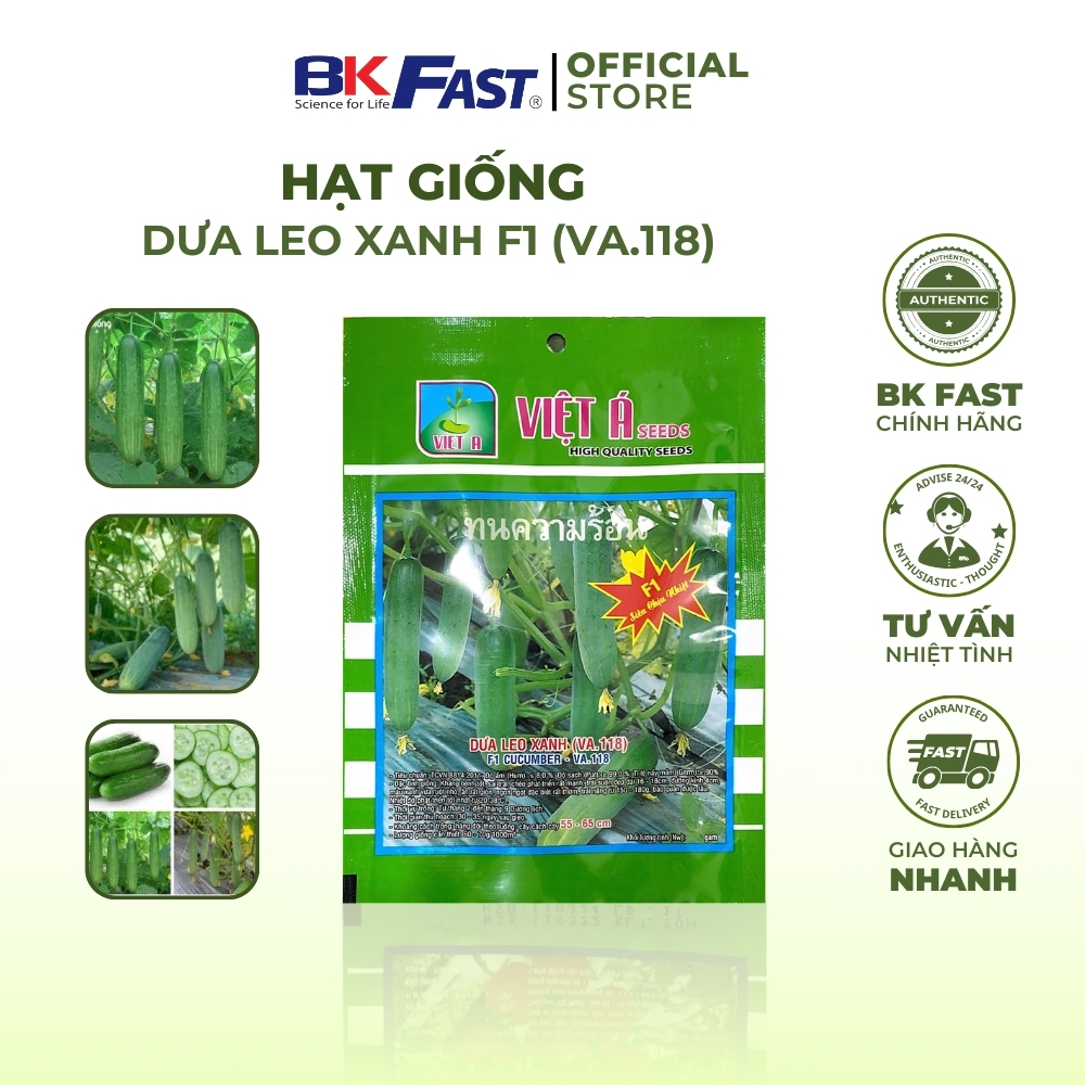 Hạt Giống Dưa Leo Xanh F1
