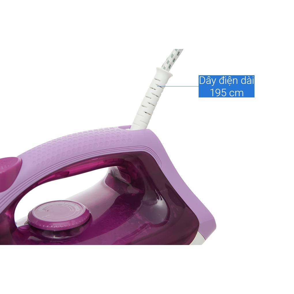 Bàn ủi hơi nước Tefal Easy Steam FV1955E0 1400W, Hàng Chính Hãng, Bảo Hành 24 Tháng.