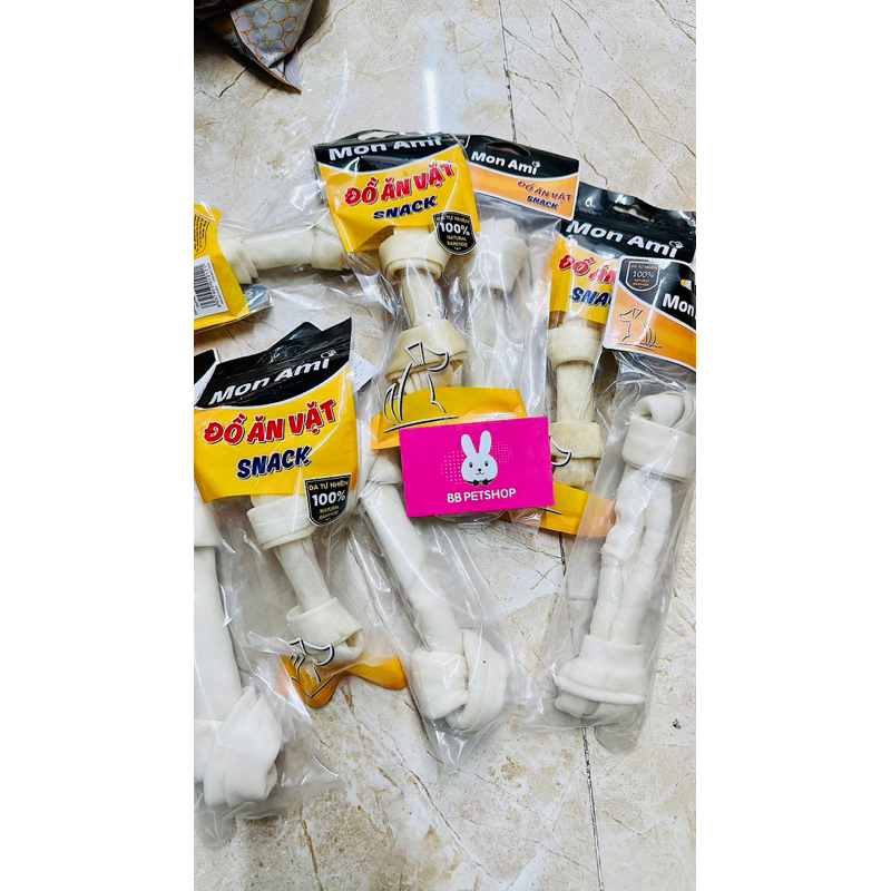 Xương gặm da bò cho chó 12,5cm