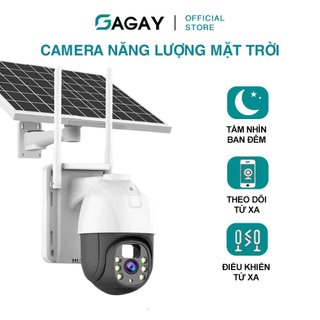  Camera năng lượng mặt trời T03 1080P HD 4G WiFi camera gia đình phát Hiện Chuyển Động 2 Chiều 