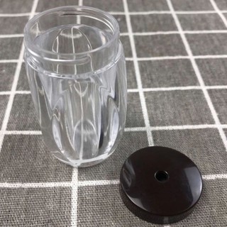 Lọ đựng tăm , lọ tiêu nhựa kính việt nhật