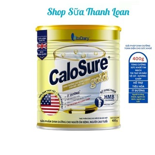Combo 2 hộp sữa bột calosure gold ít đường 400g.