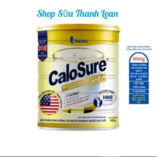 Combo 2 hộp sữa bột calosure gold ít đường 900g.
