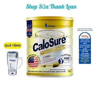Sữa bột calosure gold ít đường 900g.