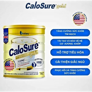 [HSD T1-2028] Sữa Bột Vitadairy Calosure Gold Ít Đường 900g.