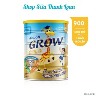 [HSD T4-2025] Sữa Bột Abbott Grow Gold 6+ Hộp thiếc 900g.