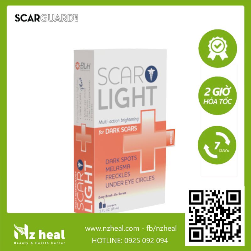 Serum giảm nám, sẹo thâm Scarguard Scarlight Serum 15ml - Mỹ