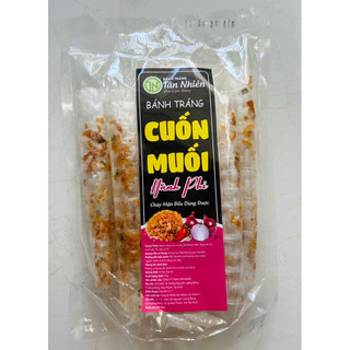Bánh tráng cuốn muối hành phi - Tân Nhiên