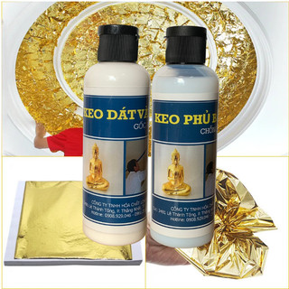 100ml Keo Dát Vàng Gốc Nước, Keo Dát Tượng Vàng, Phào Chỉ Thạch Cao