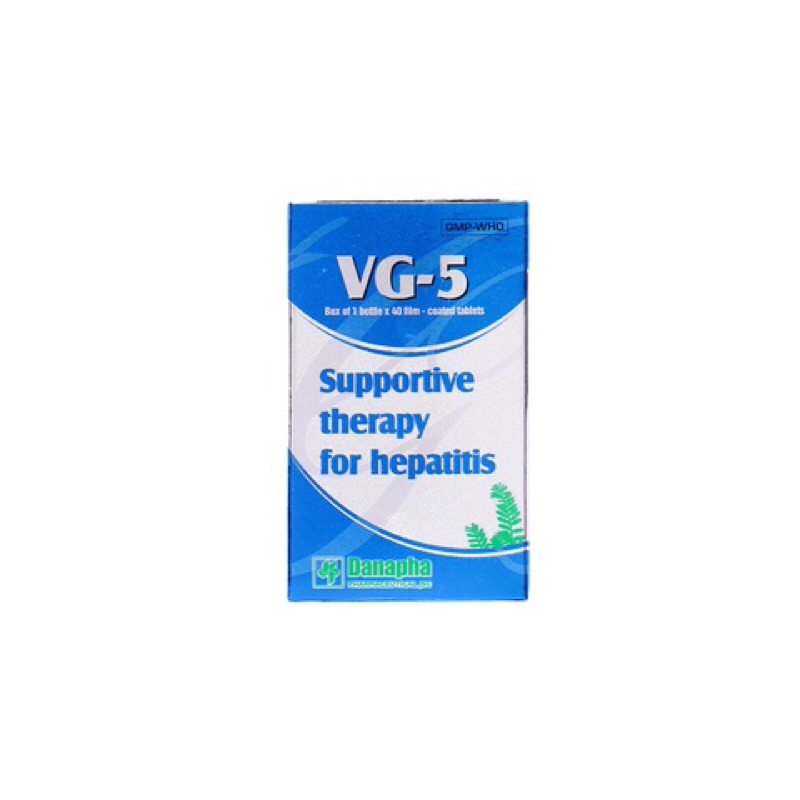 VG-5 hạ men gan, tăng cường chức năng gan, bổ gan lọ 40 viên