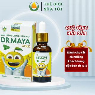 Dầu húng chanh CHÍNH HÃNG Tinh dầu húng chanh lên men Minion Gold Dr.Maya