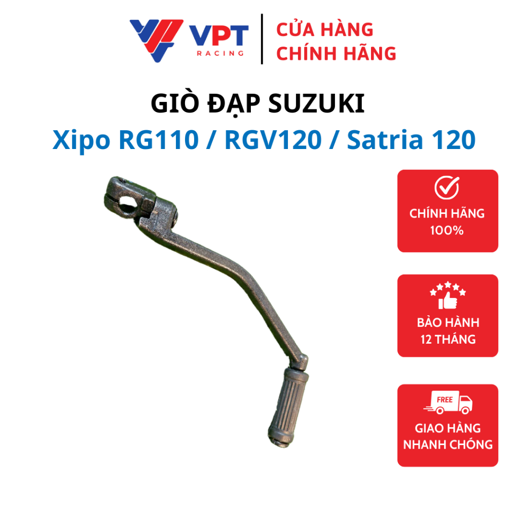 Giò đạp Suzuki cho xe Xipo RG 110 / RGV 120 / Satria 120